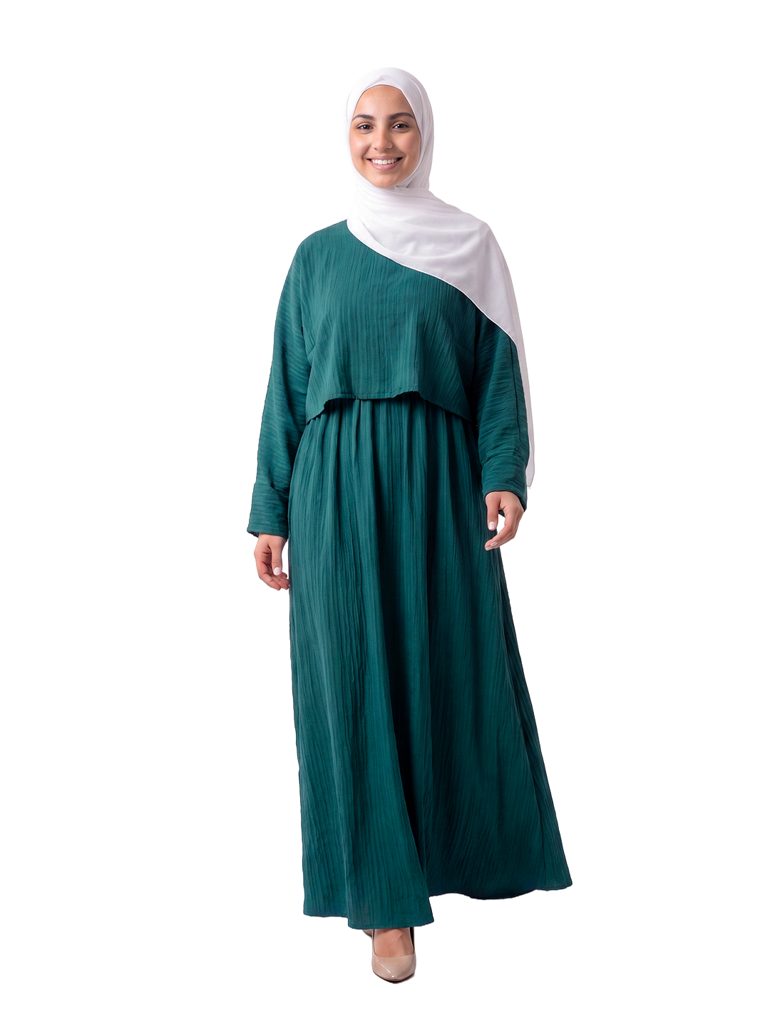 Safa Rose Layered Dress